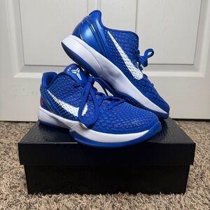 ❌SOLD❌KOBE dodgers Nike Blue and White Women's Sneakers